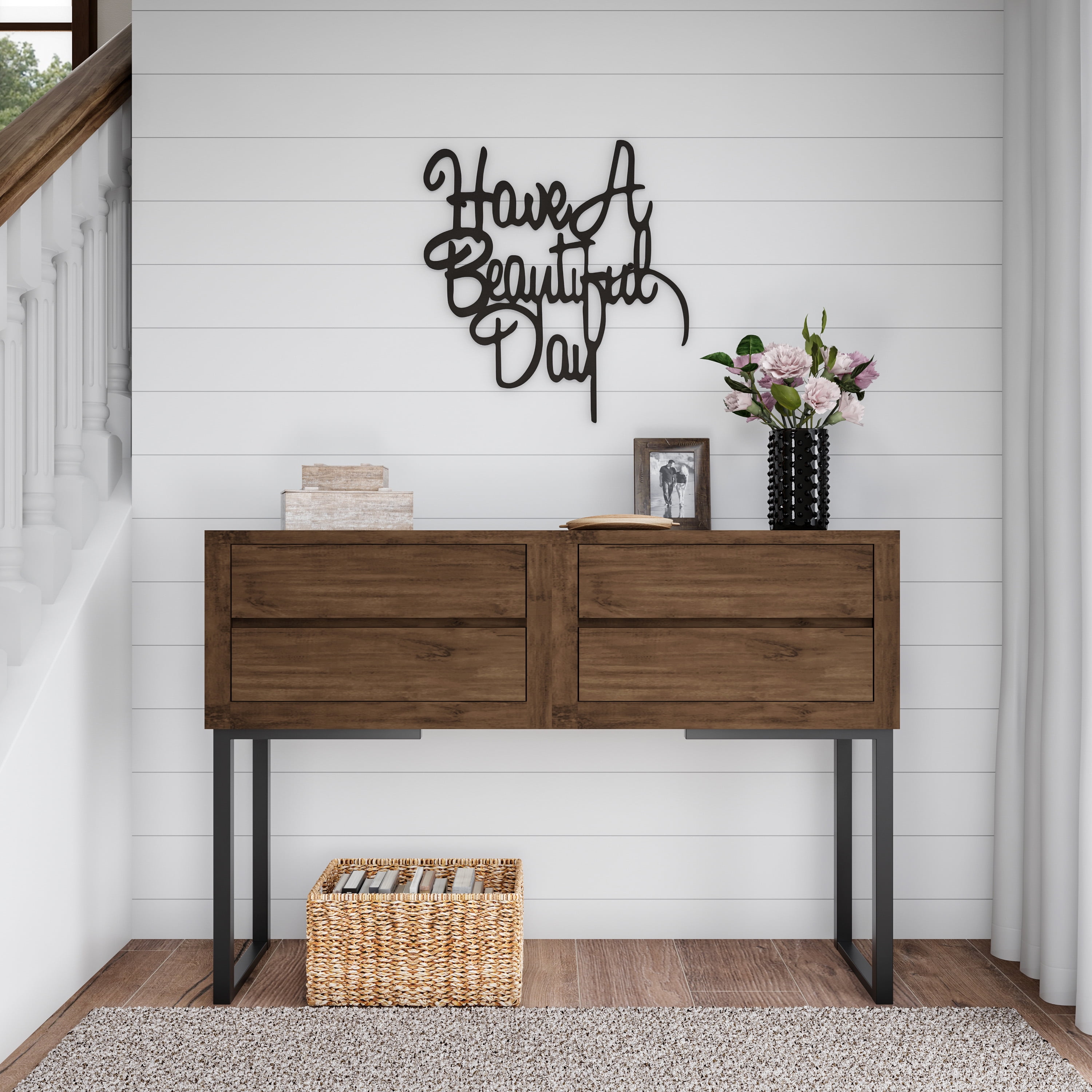 Metal Cutout-Have a Beautiful Day Decorative Wall Sign-3D Word Art Home Accent Décor-Perfect Modern Rustic or Vintage Farmhouse Style by Lavish Home