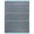 thumbnail image 4 of SAFAVIEH Montauk Kiana Striped Area Rug, Turquoise/Multi, 8' x 10', 4 of 5