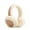 Beige, variant on Winter Ear Muffs for Women & Girls - Foldable Earmuffs with Ultra-Soft Warm Ear Covers, Cute Fluffy Ear Warmers for Outdoor Activities and Cold Weather