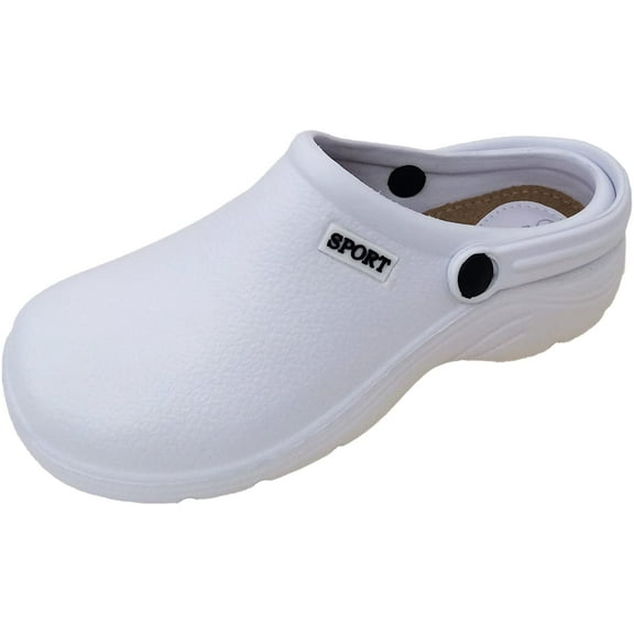 Women's Clogs Shoes Nurse Gardening Nursing Medical Hospital Slip-on Casual Sandals