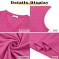 thumbnail image 4 of MOSHU 3 Pack Tank Tops for Women V Neck Sleeveless Women Shirts Flowy Loose Fit Tops Summer Outfits, 4 of 8