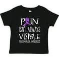 thumbnail image 3 of Inktastic Fibromyalgia Awareness Pain Isn't Always Visible Boys or Girls Toddler T-Shirt, 3 of 5