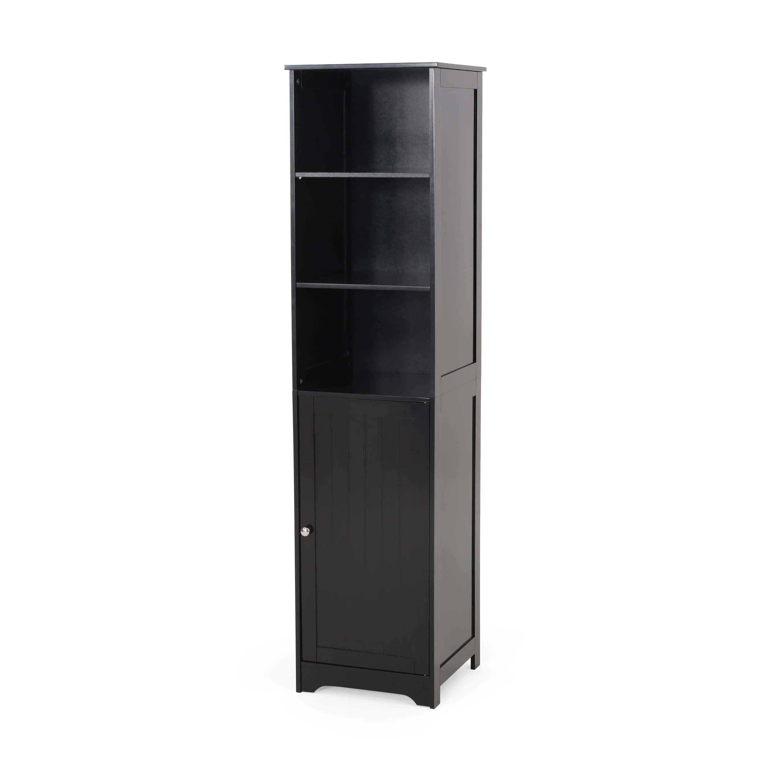 GDF Studio Schemkel Compact Free Standing Bathroom Linen Storage ...