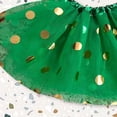 thumbnail image 5 of Zshosam Toddler Skirts Baby Girl Tutu Skirt Toddler Flower Tulle Skirts Little Girls Short Skirt Kid Holiday Birthday Size 1T 3T,(Green 1-3 Years), 5 of 6