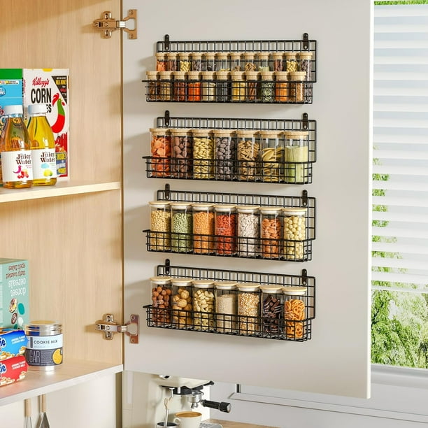 Spice Rack Wall Mount 16Inch Hanging Spice Rack for Wall