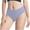 Gray, variant on LYEAA Cotton Bikini Underwear Women Low Rise Cool Briefs Breathable Comfort Solid Daily Panties Fashionable Underpants Brown XL