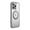 Gray, variant on Compatible With iPhone 16 Pro Magnetic Phone Case,Built-in Rotatable Ring Kickstand,Support Mag-Safe,Shockproof Anti-fall Rugged Frosted Translucent Skin-Feel Phone Case Cover,Black