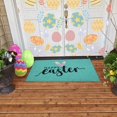 Area Rug Dorm Room For Girls Happy Easter Doormat 15x23 Inches Funny