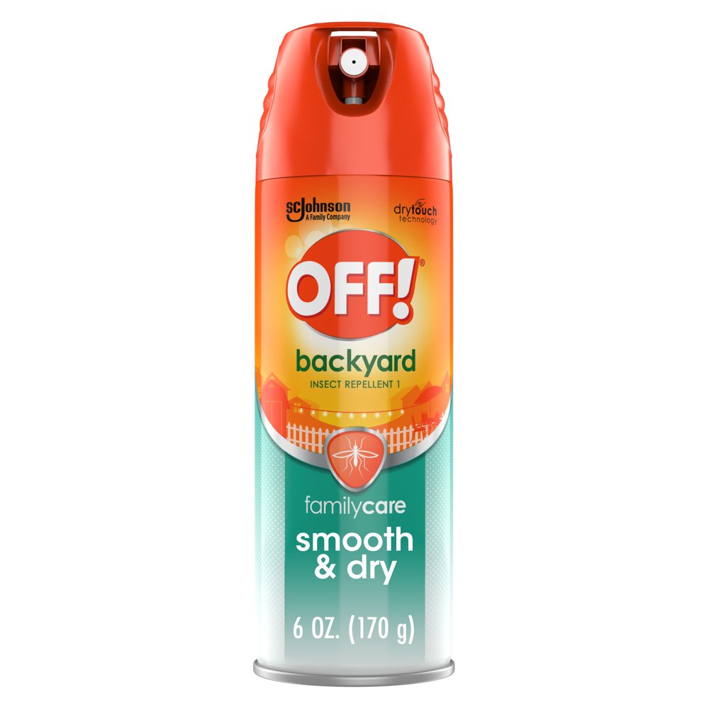 OFF! Backyard FamilyCare Insect Repellent I, Smooth & Dry, 6 oz, 1 ct