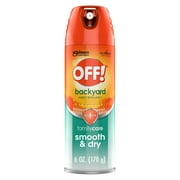 OFF! Backyard FamilyCare Insect Repellent I, Smooth & Dry, 6 Oz, 1Ct