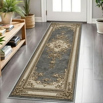 Hallway Runner Rug 2'x6' Washable Area Rugs Non Slip Laundry Rug Runner Floor Carpet Runners for Hallways Entryway Laundry Room Kitchen