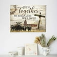 thumbnail image 4 of Rustic Cute Cow Wall Art Farmhouse Cow Barn Canvas Kitchen Country Qutes Painting Giclee Matte Prints Home Decor For Bedroom Living Room Bathroom Kitchen 12x16 Inch, 4 of 6