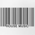 thumbnail image 2 of CafePress - House Music Barcode - Adjustable Unisex Printed Trucker Hat with Mesh Back, 2 of 8