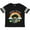 Football Black and White, variant on Mommy's Treasure St. Patrick's Day Rainbow and Gold Boys or Girls Toddler T-Shirt