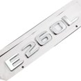 thumbnail image 1 of ZWEIP Car Rear Tail Emblem Number Letters Car Sticker For Mercedes Benz E260L E 260L Chrome Silver/ Matte Black, 1 of 2