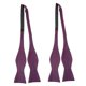 thumbnail image 5 of EXHUMKY 2Ud Pajaritas Sólidas Para En Morado Clásica Para Formal, 5 of 7