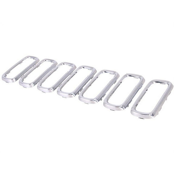 Front Grille Molding - Compatible with 2015 - 2018 Jeep Renegade 2016 2017