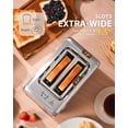 thumbnail image 2 of Zachvo 2 Slice Toaster with Smart Touchscreen & D, 2 of 9
