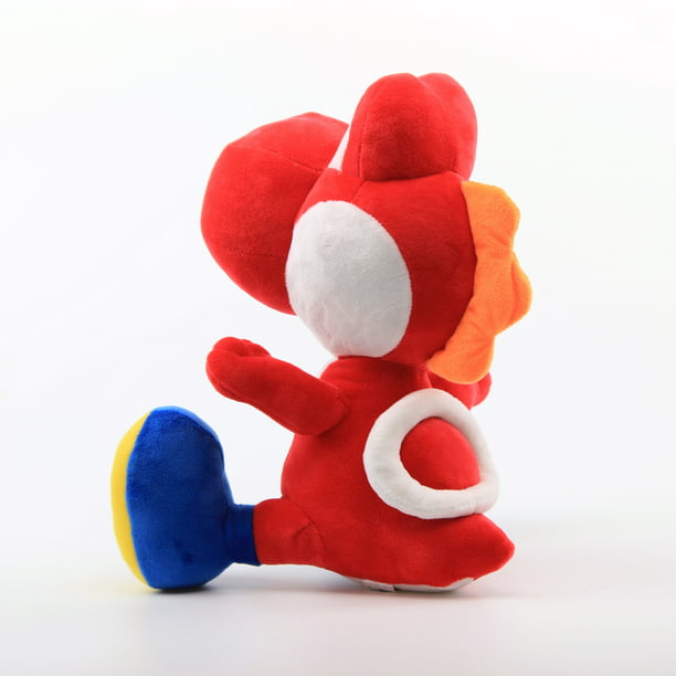 Super Mario 12" Red Yoshi Stuffed Plush Toy - Walmart.com