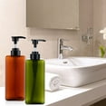 thumbnail image 5 of Paquete de 2 dispensadores de botellas con bomba de 22oz/650ml, dispensador de loción de plástico recargable, botella con bomba vacía para jabón, loción y champú, 5 of 5