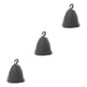 thumbnail image 1 of Gorro de baño absorbente de agua Matsuzay para mujer fieltro negro Gris, 1 of 6