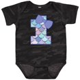 thumbnail image 3 of Inktastic 1st Birthday Mermaid 1 Year Old Girls Baby Bodysuit, 3 of 5