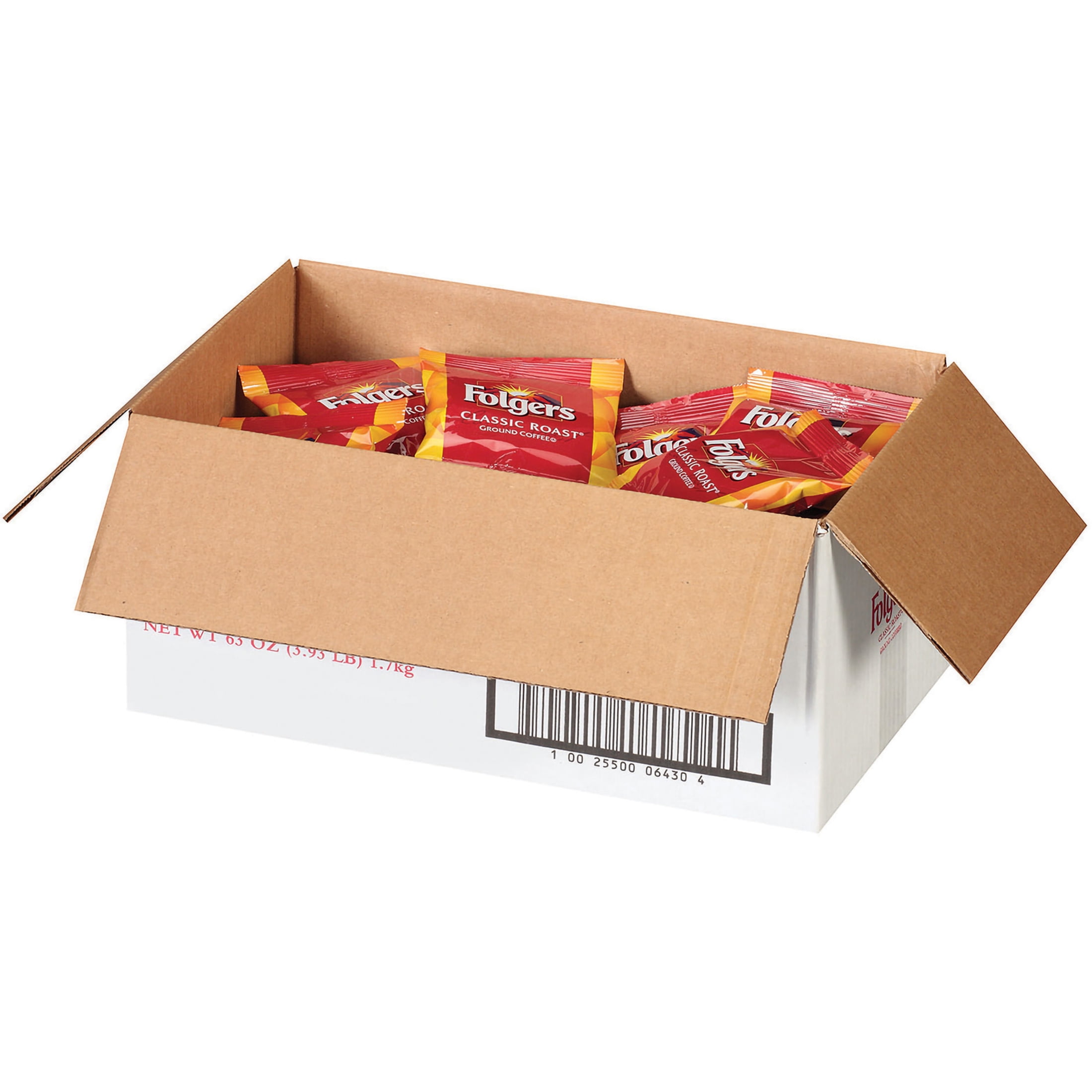 Folgers 2550006430 1.5 oz. Classic Roast Coffee Fraction Pack (42/Carton)