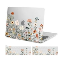 Lvtree New MacBook Pro 13 Case M2 M1 A2338 A2251 A2289 A2159 A1989 A1706 A1708 (2024-2016), Plastic Hard Shell Case & Keyboard Cover for MacBook Pro 13 inch