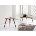 thumbnail image 2 of Wallace & Bay Pineda Walnut Brown 48" Coffee Table with Curved, Tear Drop Shaped Top And Round, Slanted Legs, 2 of 4