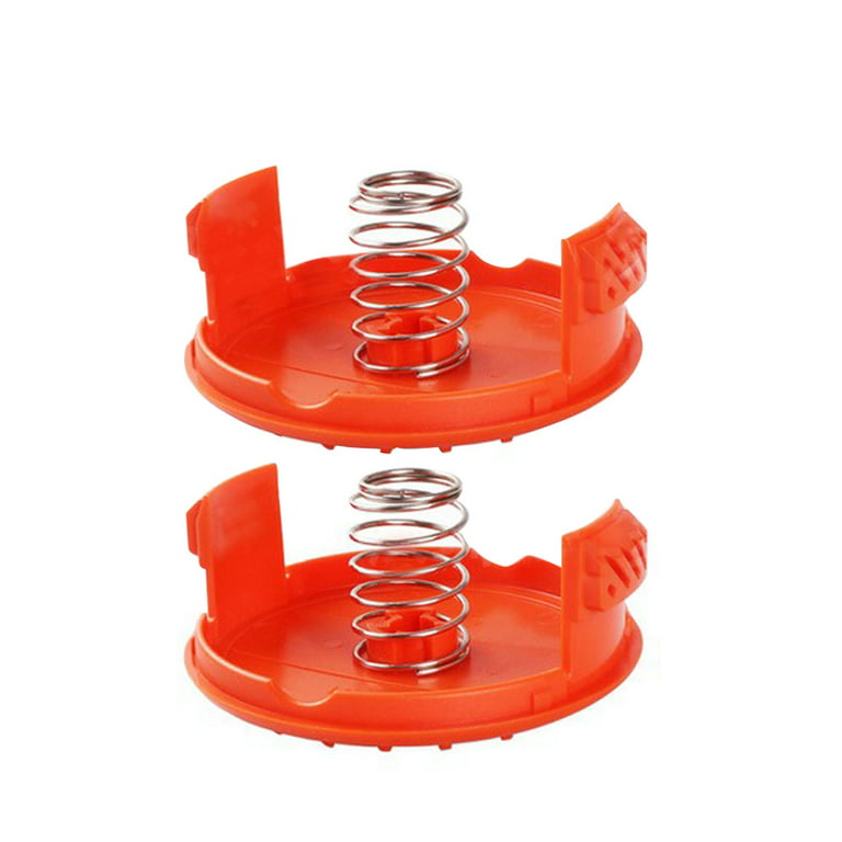 3 PACK Spool Cap & Spring 385022-03 Fit Black and Decker AFS Trimmers