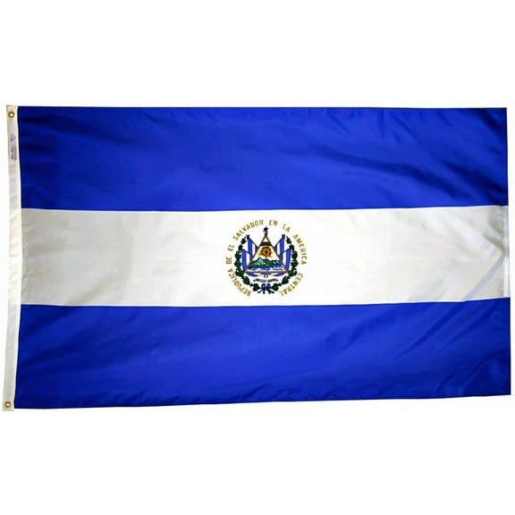 El Salvador - 3'X5' Nylon Flag (State)
