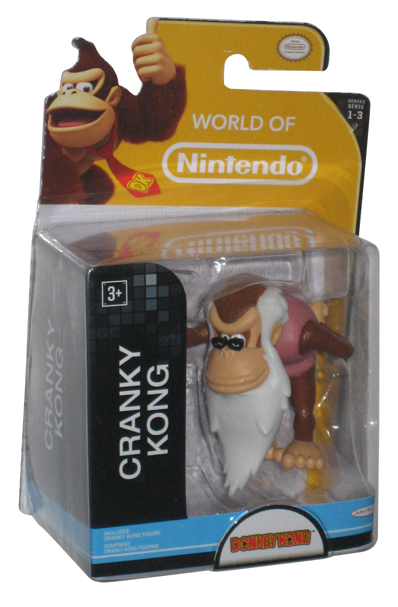 World of Nintendo Donkey Kong Cranky Kong Jakks Pacific Mini Figure