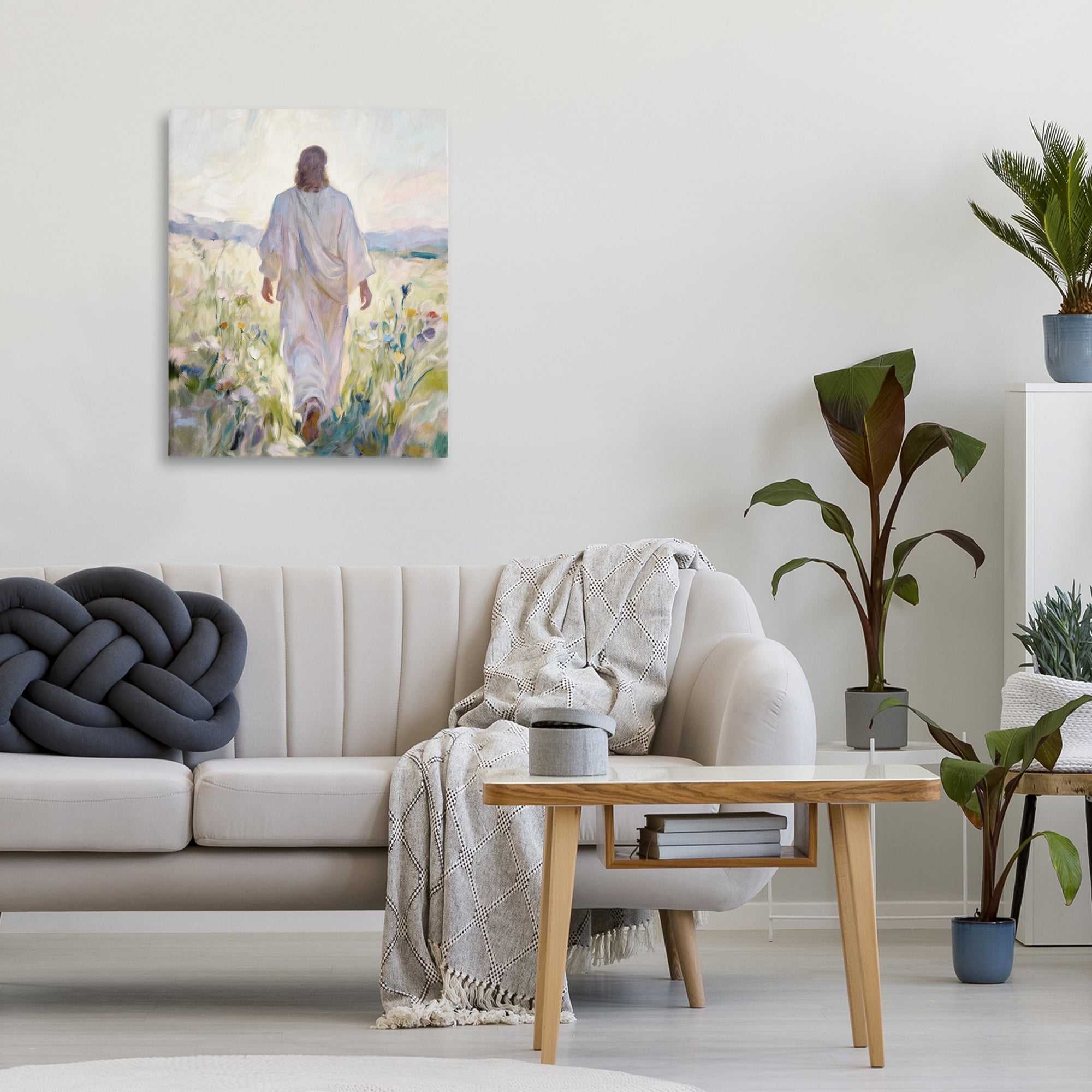 Stupell Industries Wildflower Faithful Follower Canvas Wall Art, design by Kim Allen