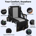 thumbnail image 4 of Grada plegable Stadium Seat Romswi, paquete de 2 unidades con soporte para la espalda, 4 of 8