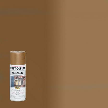 Rust-Oleum Metallic Spray Paint 11 oz. antique brass