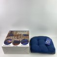 thumbnail image 2 of LGMCF Chair cushionsChair Cushions for Dining Chairs, Seat Cushions for Kitchen Chairs, Indoor Seat Cushions with Ties, Tufted Foam Chair Pads, Non Slip Chair Cushions, 15.5" x 15.5" x 4", Navy Blue, 2 of 10