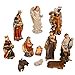 thumbnail image 3 of Kurt S. Adler N1018 8.5 in. Poly Nativity Table Set, 11 Piece, 3 of 4