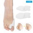 thumbnail image 4 of Toe Separator Foot Pad, Straighten Toes 10 Pairs Readjust Joints Toe Separator Washable Reusable  For Men And Women, 4 of 8