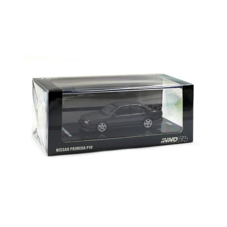 Nissan Primera P10, Gun Metal Gray - Inno Models IN64P10-GMG