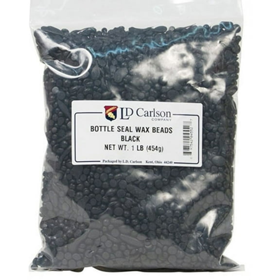 LD Carlson Green Bottle Seal Wax Beads 1 lb