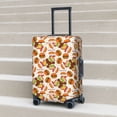 thumbnail image 5 of Yiaed Burger Print Travel Luggage Cover Suitcase Protector Fits 18-32 Inch Luggage Wheel Covers Patterned Elastic Luggage Anti-scratch（No luggage）-, 5 of 5