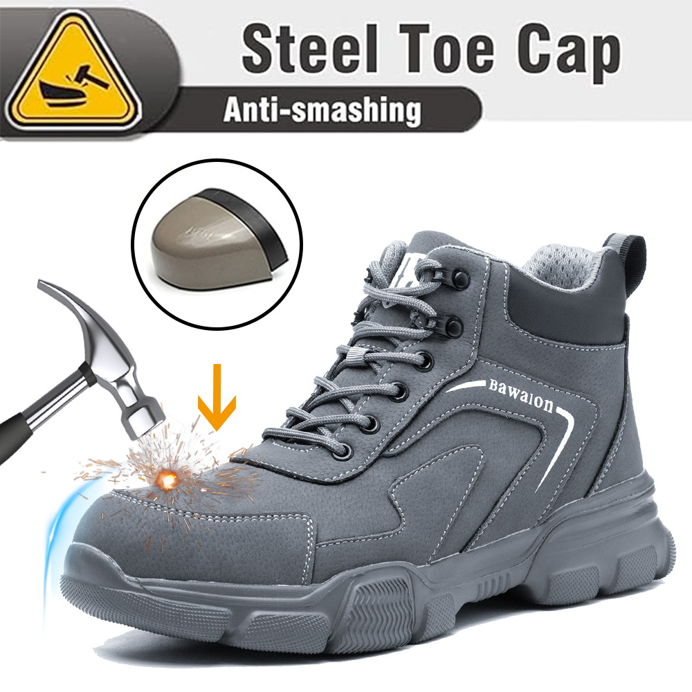 Sogetch Steel Toe Work Boots, Waterproof, Puncture-Resistant photo 3