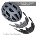 thumbnail image 6 of GROTTICO Adult-Men-Women Bike Helmet with Light -Mountain Road Bicycle Helmet with Replacement Pads & Detachable Visor, 6 of 7