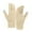Beige, variant on Womens Winter Wool Gloves Solid Color Fleece Lined Knit Cold Weather Proof