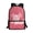 Axolotl Strawberry Print, variant on Uourmeti Angry Wolf Face Pattern Practical Backpack, 17 Inch Spacious Storage School Backpack Durable Fabric School Bookbag for Adults