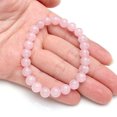 thumbnail image 3 of Pulsera de piedra de cristal curativo Natural, pulsera elástica con cuentas de piedras preciosas redondas, pulseras elásticas, equilibrio de Chakra Reiki para hombres y mujeres TUNC Sencillez, 3 of 5