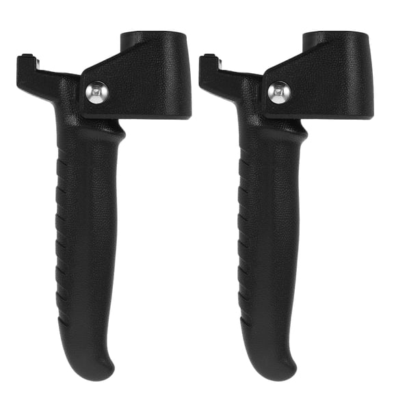 2pcs Walking Cane Accessories: Walking Cane Handle Replacement For Elderly - Auxiliary Grip For Mobility Aid - Standing Assist Handle