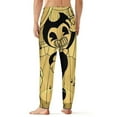 thumbnail image 3 of Bendy And The Ink Machine Men's Lightweight Pajama Pants Soft Lounge Sleep Joggers Sleepwear Bottom Pants, 3 of 7