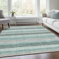 thumbnail image 5 of Dalyn Rugs Machine Washable Indoor/Outdoor Chantille Teal 8' x 10' Rug, 5 of 9