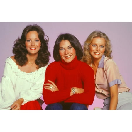 Kate Jackson and Jaclyn Smith and Cheryl Ladd in Charlie's Angels publicity portrait 24x36 Poster